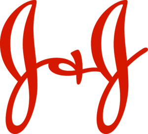 The logo for Johnson & Johnson
